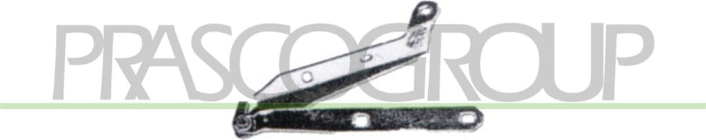 PRASCO Motorhaubenscharnier FT0173704 Links für FIAT Seicento / 600 Schrägheck (187)