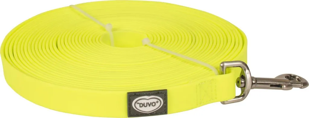 Corde PVC anti-saleté Duvo+ South jaune 5m : fini les longes lourdes