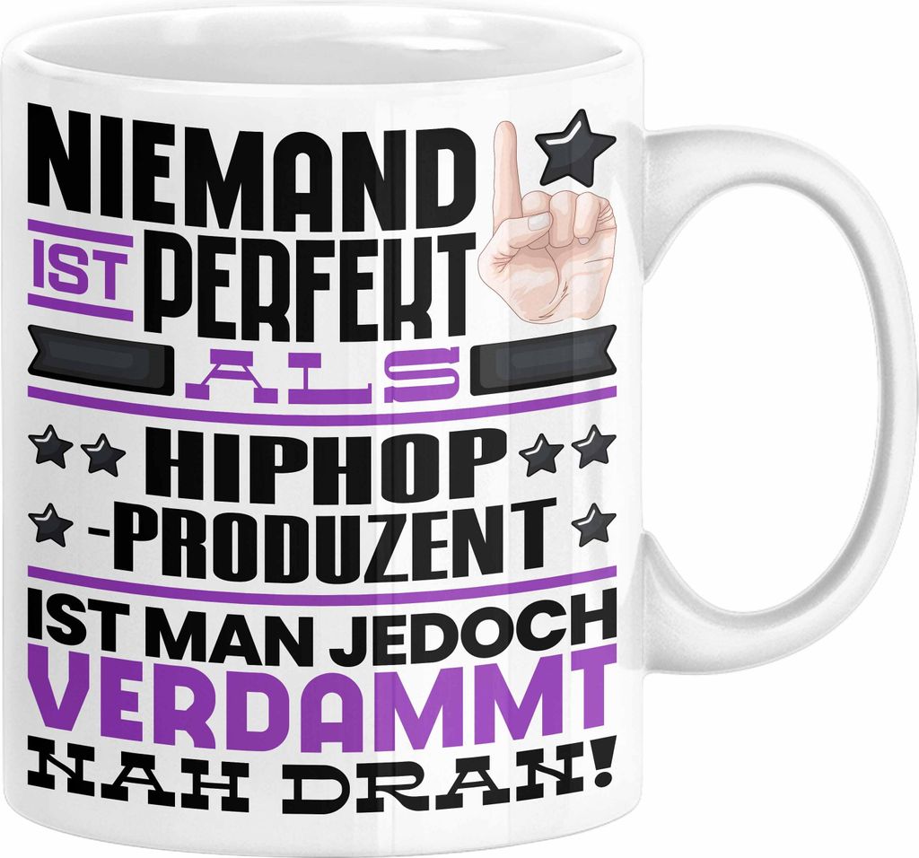 Hiphop-Produzent Geschenk Tasse Lustige Geschenkidee für Produktbild 