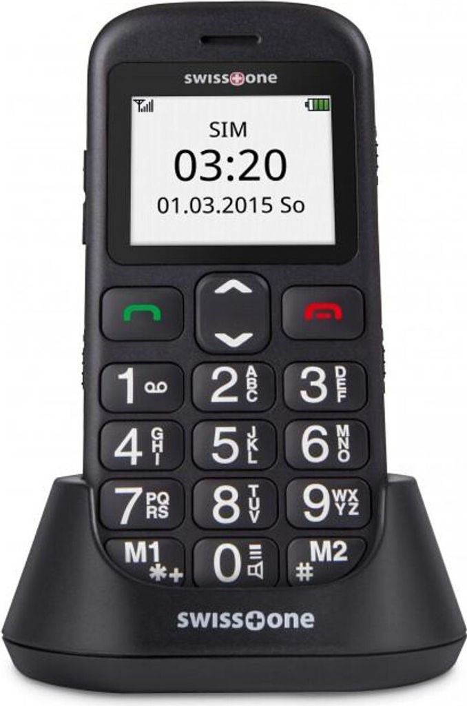 mobilný telefón swisstone BBM 320C s veľkým tlačidlom Obrázok produktu 9