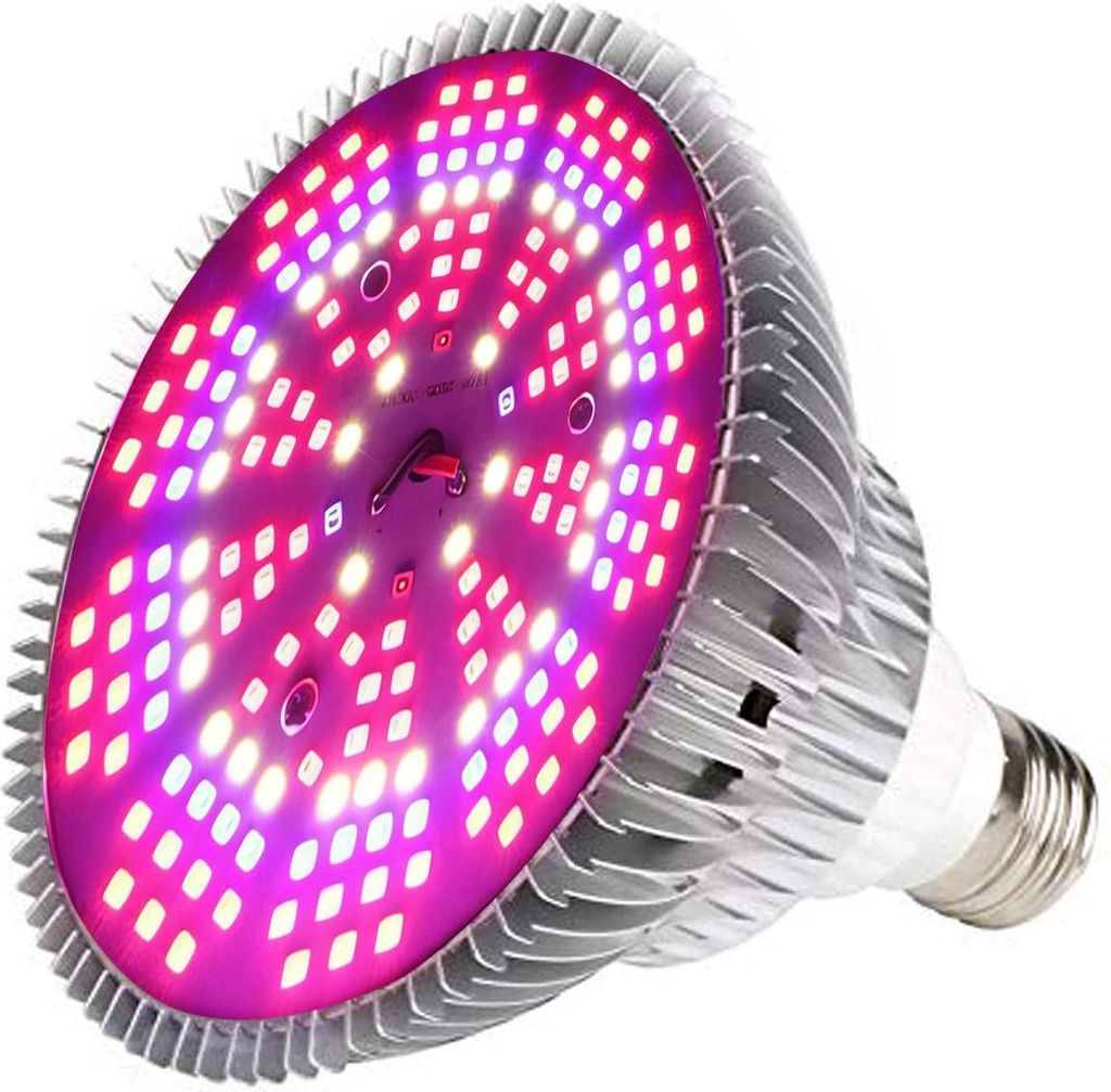 E27 Vollspektrum Pflanzenlicht mit 200 LEDs, für Produktbild 