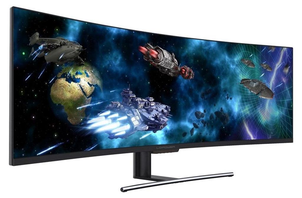 LC-Power LC-M49-DFHD-144-C-Q, 124,5 cm (49"), 3840 x 1080 Zdjęcie produktu 