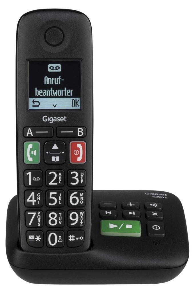 Gigaset E290 A schwarz Produktbild 