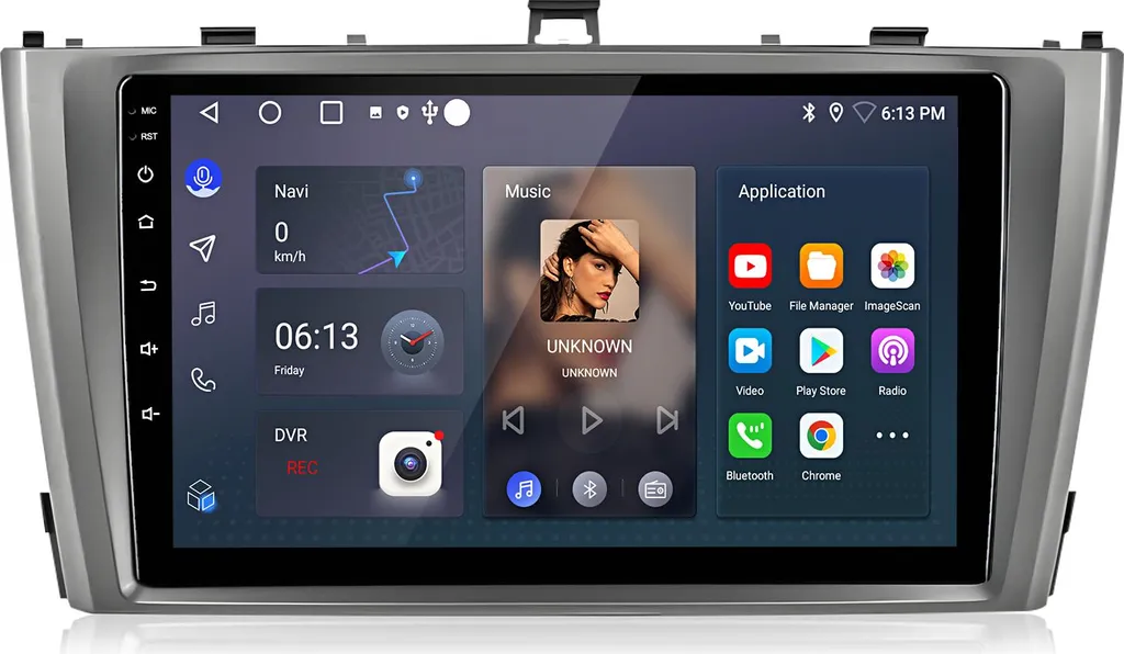 Radio Android Toyota Avensis 2008-2015 9" CarPlay Android Auto 64GB