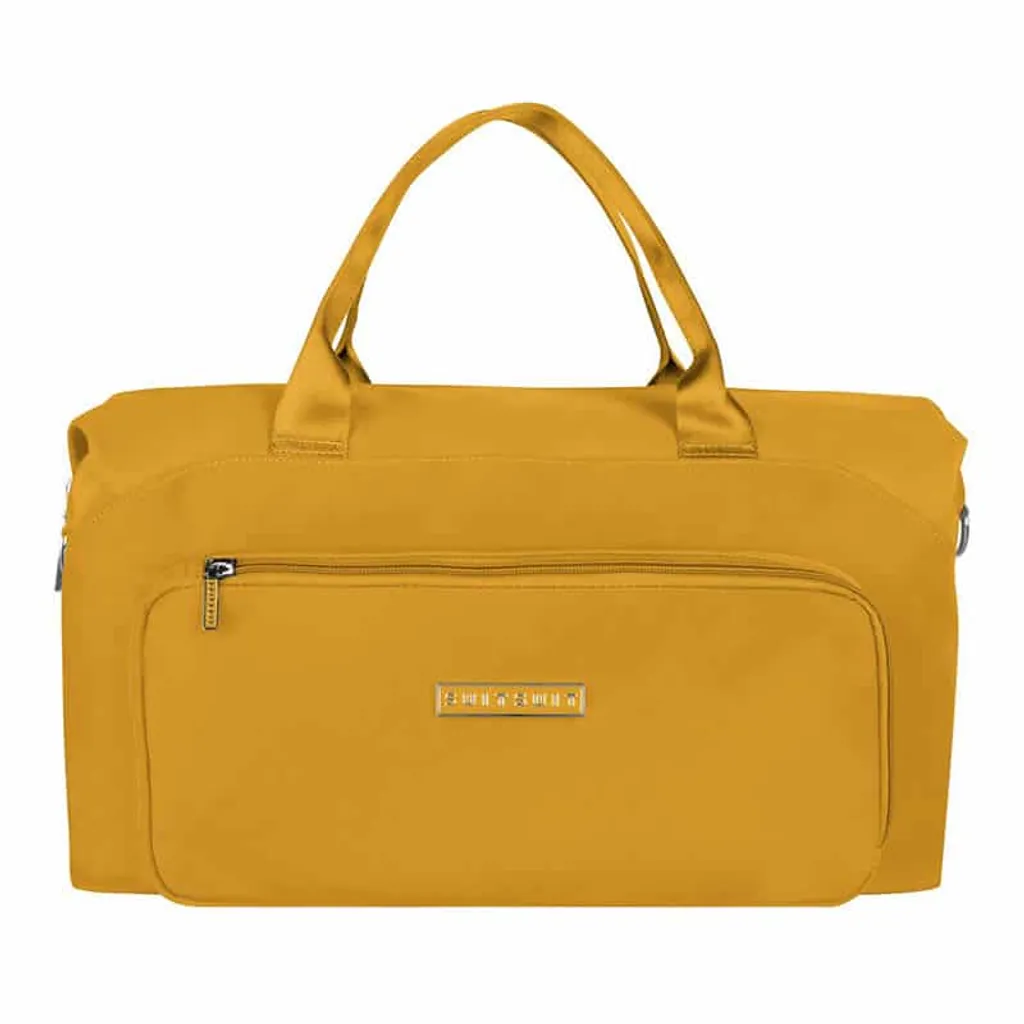 Sac Weekend Jaune Miel SUITSUIT Natura en Tissu Durable et Souple