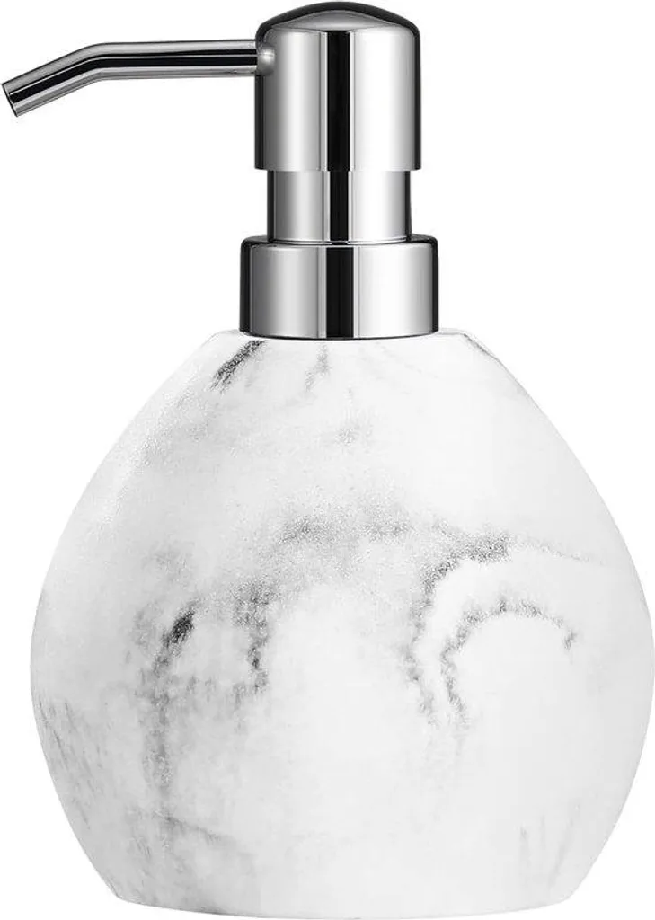 Distributeur de savon poire 450 ml en résine pour cuisine et salle de bain