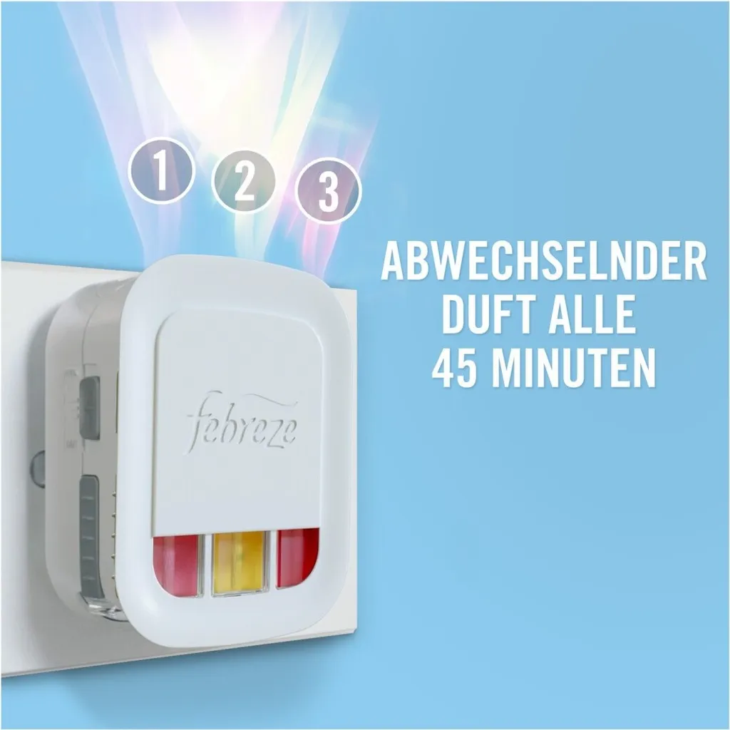 Éliminateur d'Odeurs Persistantes Febreze Kit Prise Électrique 80ml - 2