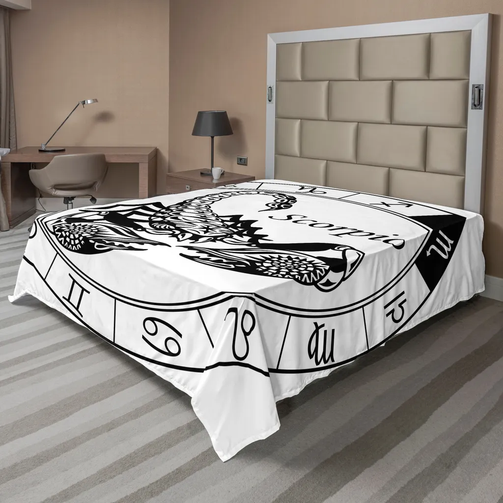 Lenzuolo Sopra Scorpione ABAKUHAUS 266x260 cm | Decorazione Zodiacale