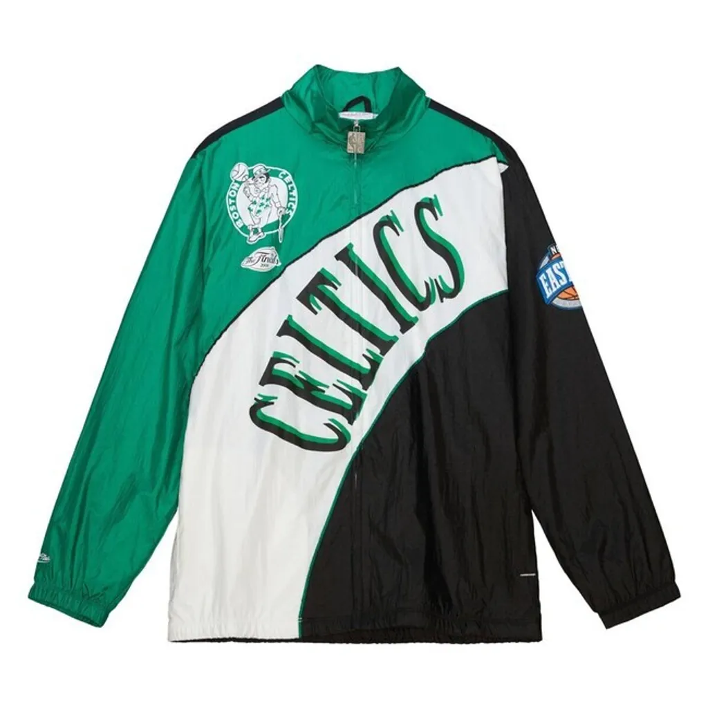 Vento e Stile NBA: Giacca Boston Celtics Mitchell & Ness Retro White