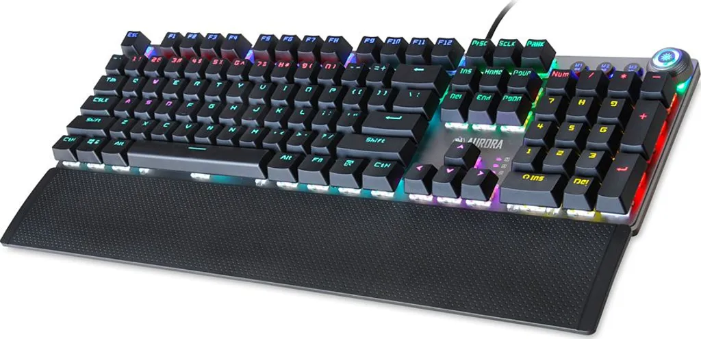 Clavier de bureau iBox Aurora K-3 USB argent pour le télétravail - 15