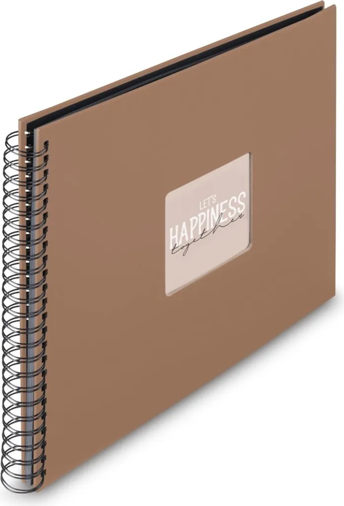 Offerta Album Hama Fine Art 36x32 Spirale 50 Pagine Nere - Colore Mousse