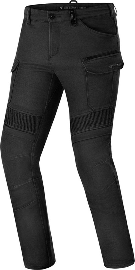 SHIMA Giro 3.0 Motorrad Textilhose, schwarz, 34/32