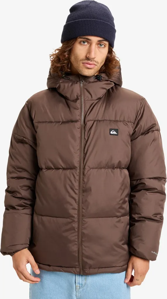 Veste d'hiver Quiksilver Cold Days Marron Chocolat S isolante et légère