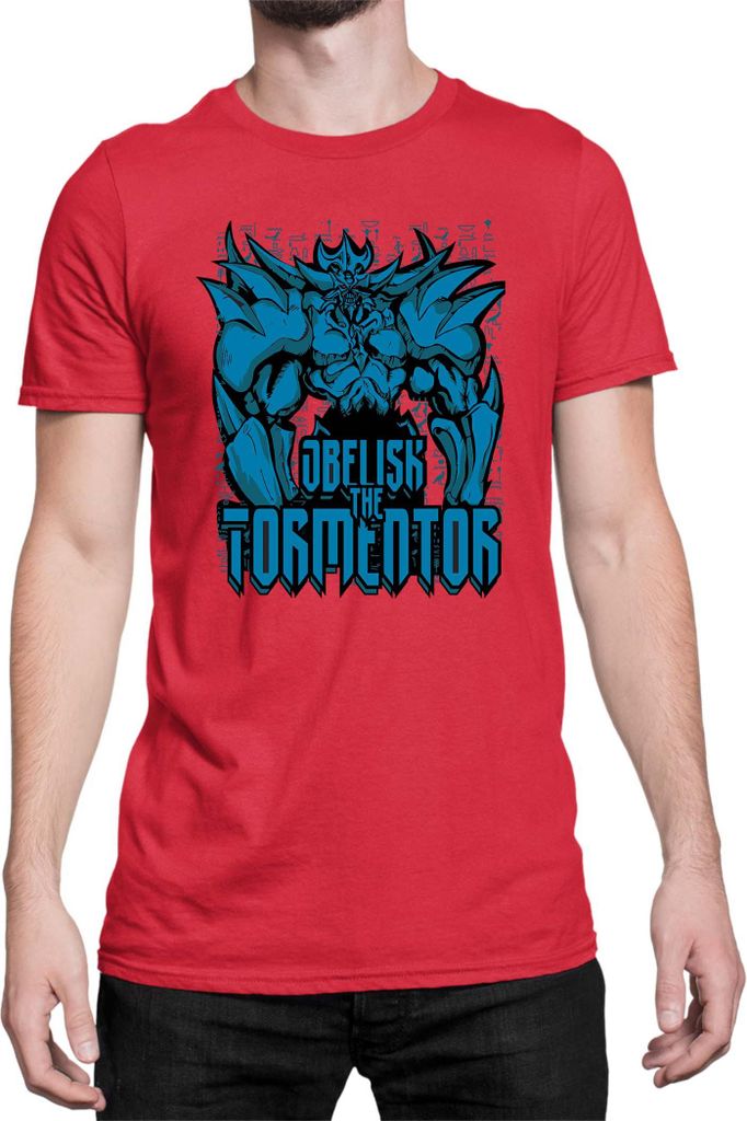 Herren T-Shirt Japan Manga Anime Comics Yu Gi 029, Man 2XL / Rot