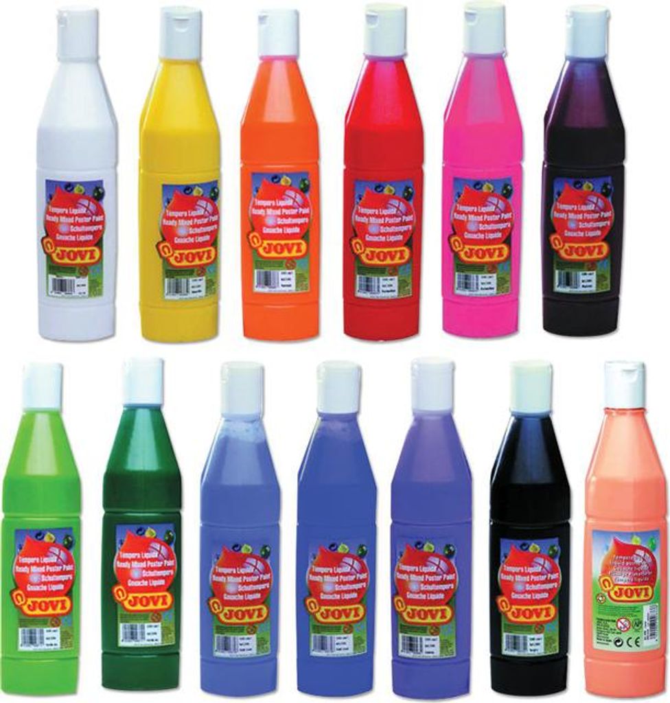 JOVI temperová barva 500ml v lahvi bílá Obrázek produktu 