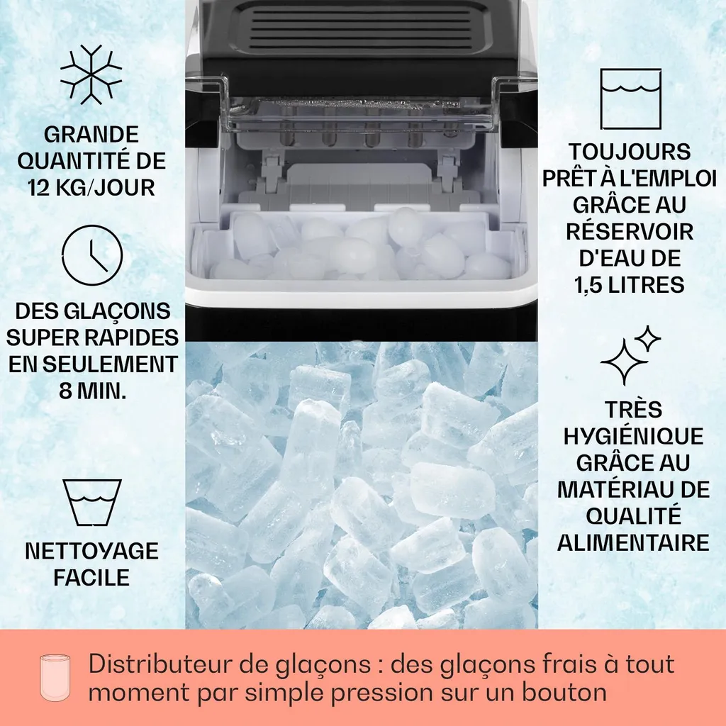 Fini les Ruptures de Glace avec cette Machine à Glaçons Autonome - 2