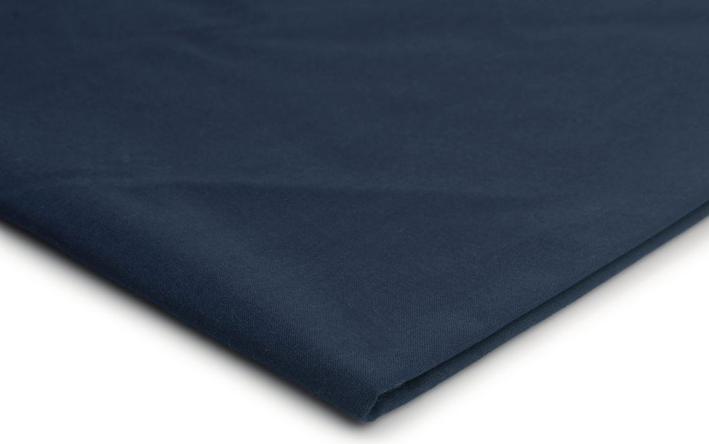 Bavlnená látka Ramie, tmavomodrá, 50 x 150 cm Obrázok produktu 