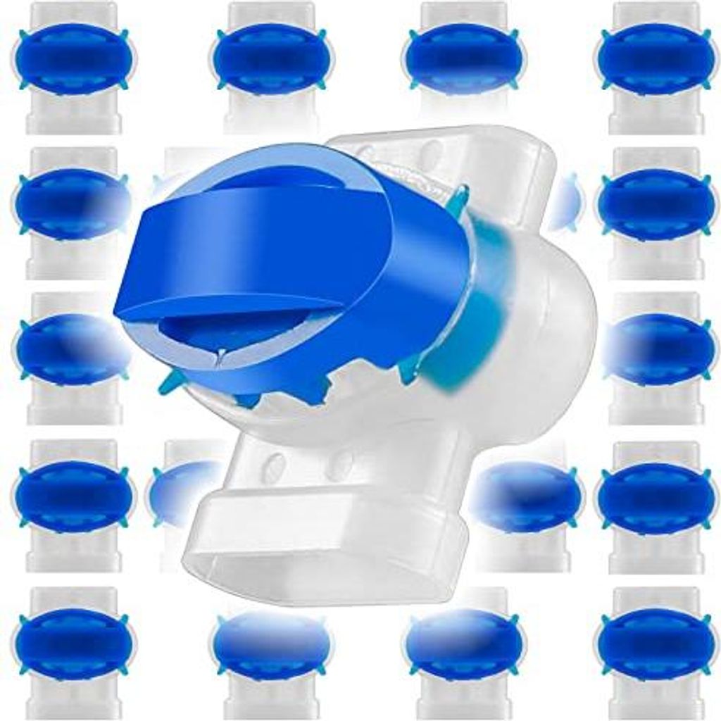 Kabelverbinder 20 Stück für Mähroboter, Wasserdicht Anschlussklemmen Kabelklemmen, Verbindungsklemmen Kabel Draht Verbinder mit Gel Füllung fü...