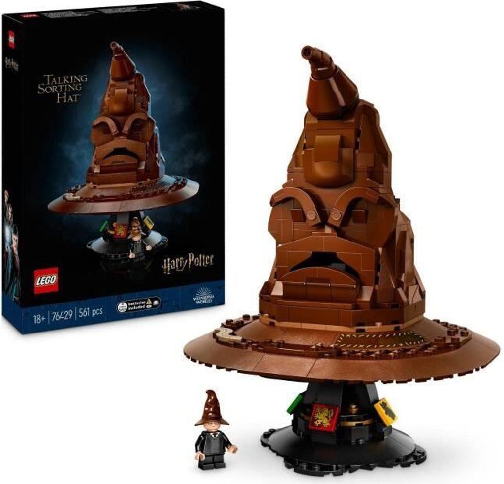 LEGO Harry Potter 76429 Der sprechende Hut, Geschenkidee, Hogwarts-Thema