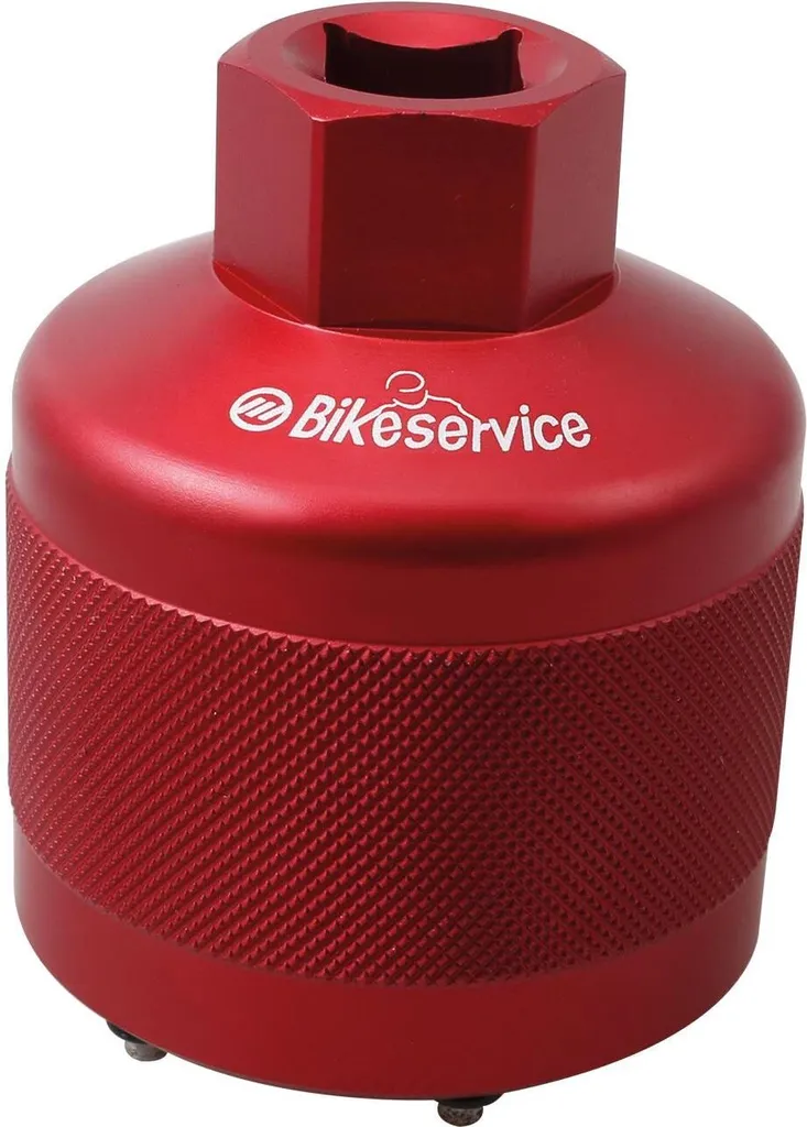 Ecrou à encoches Bikeservice 6 Pin F en acier trempé pour Marzocchi