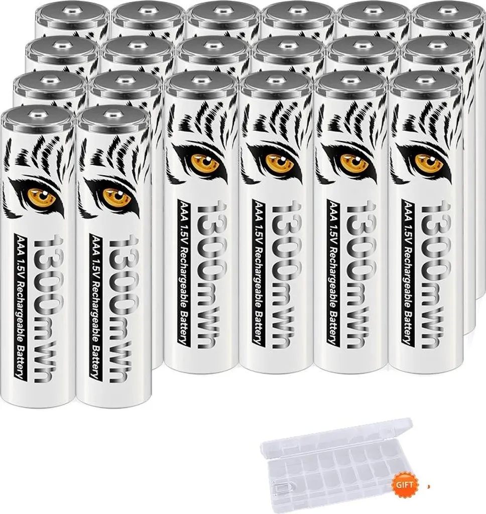 Scegli il Futuro: Batterie Ricaricabili Litio AA/AAA - Kit 20 AAA