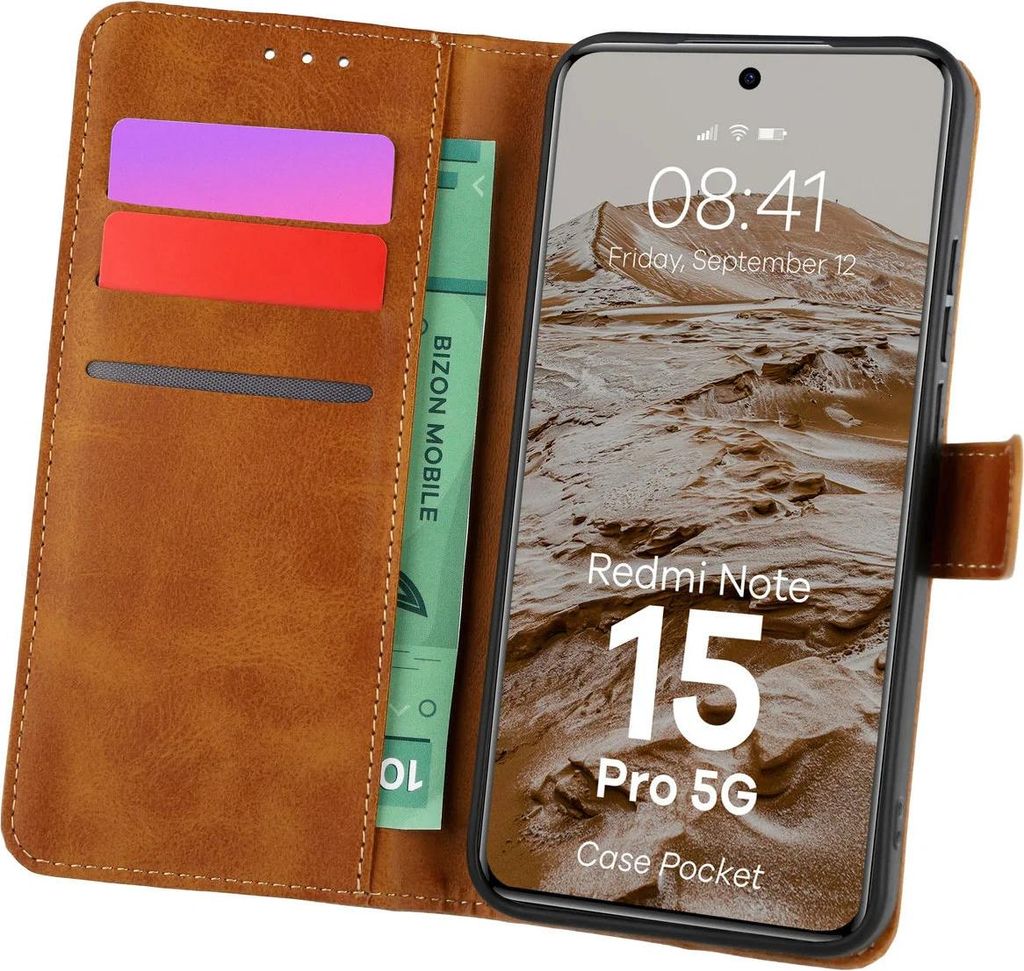 Handyhülle mit Klappe für Xiaomi Redmi Note 15 Pro 5G, Produktbild 