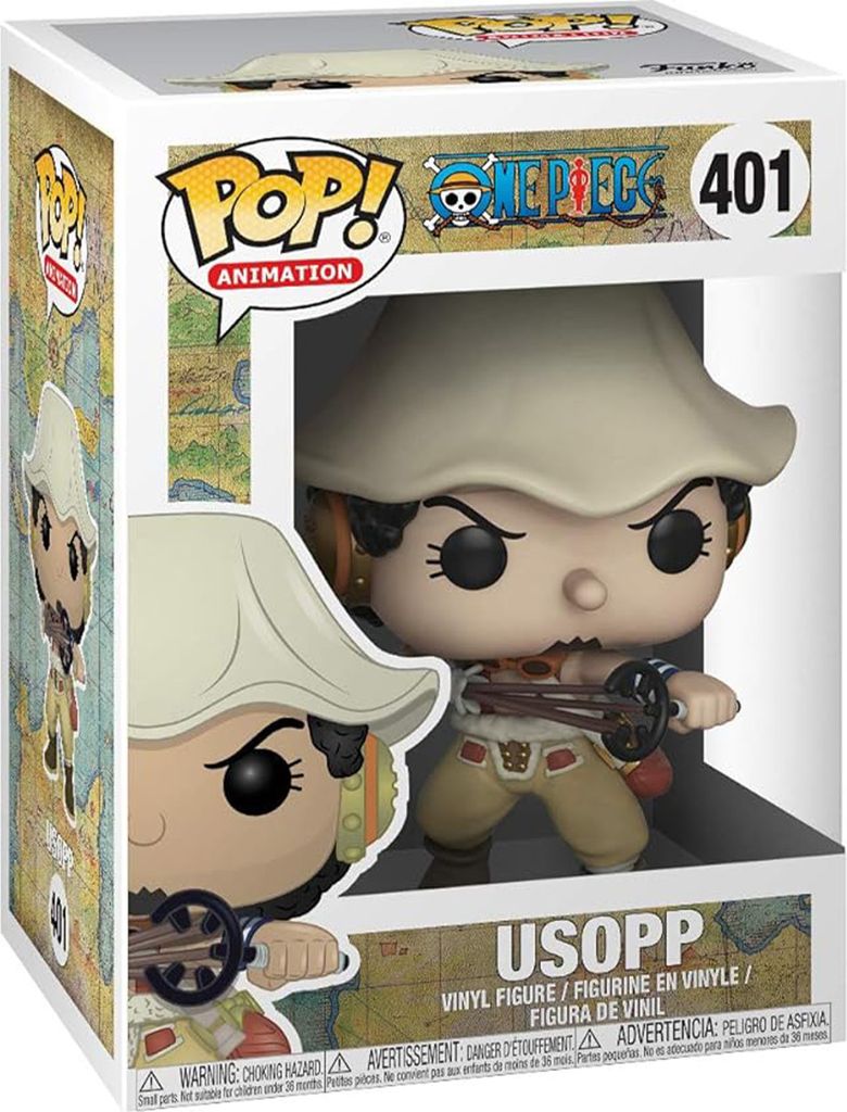 One Piece - Usopp 401 - Funko Pop! Vinyl Figur Produktbild 