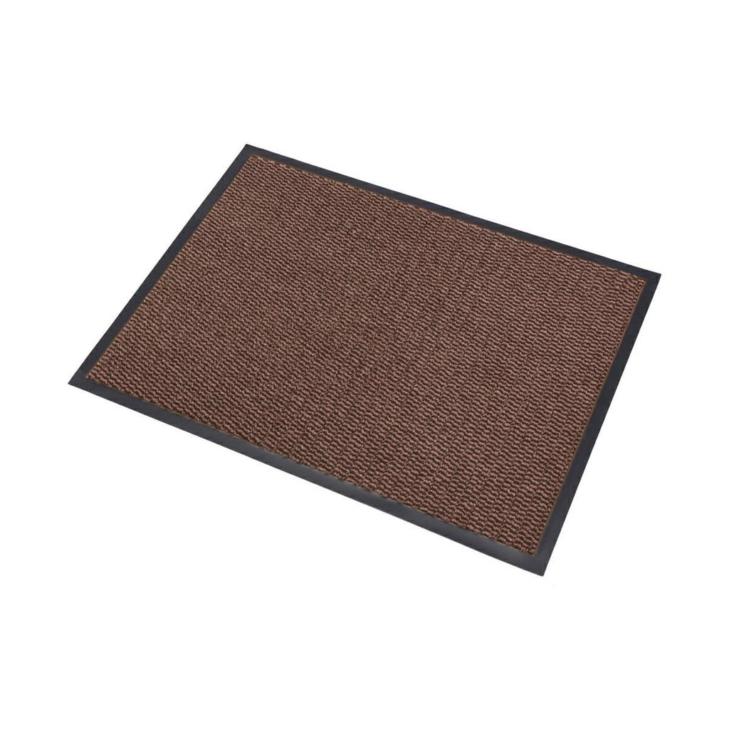 H & S Decoration Tapis anti-feu en polypropylène brun 80 cm Image du produit 
