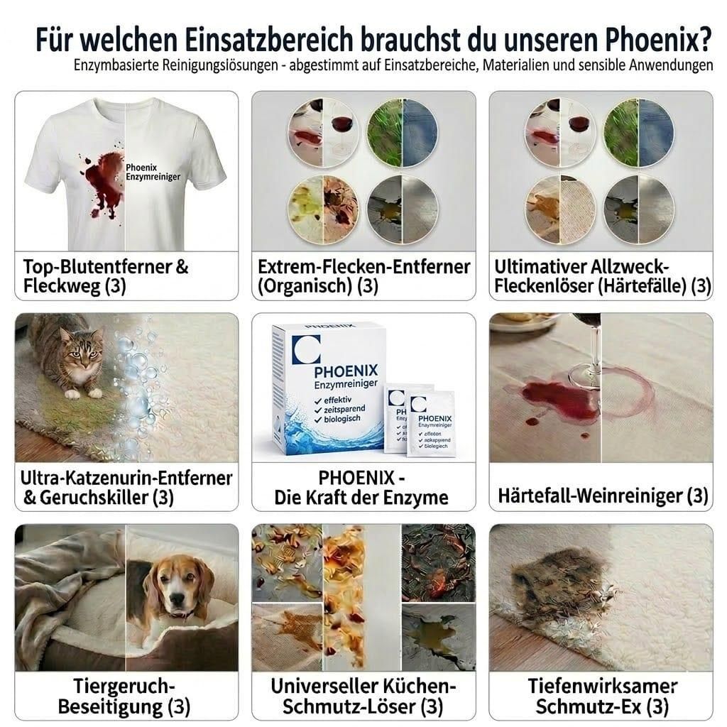 Universal Reiniger 60g (3L) Enzymreiniger | PHOENIX