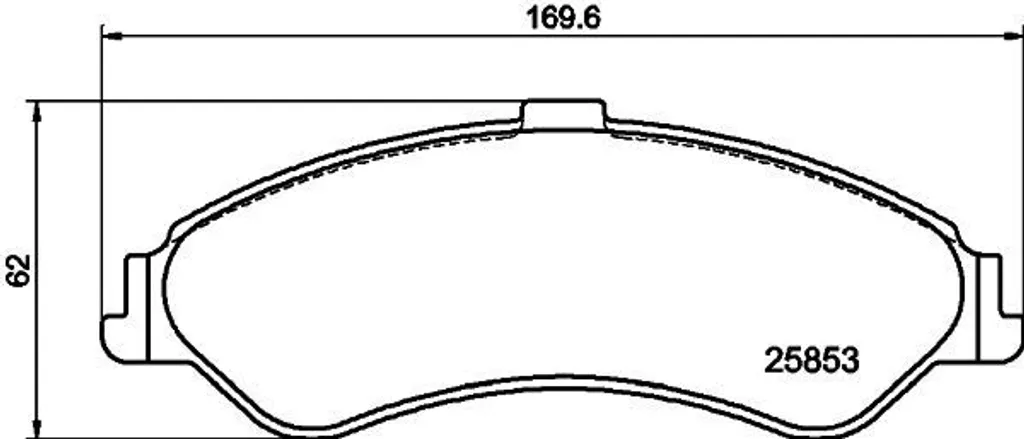 Disque de frein HELLA 8DD 355 117-431 pour Camry V4 V5 et ES V6