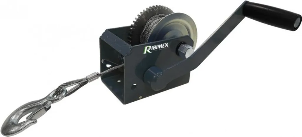 Treuil à manivelle Ribimex PRTRM1000PRO 900kg à fixer pour remorque