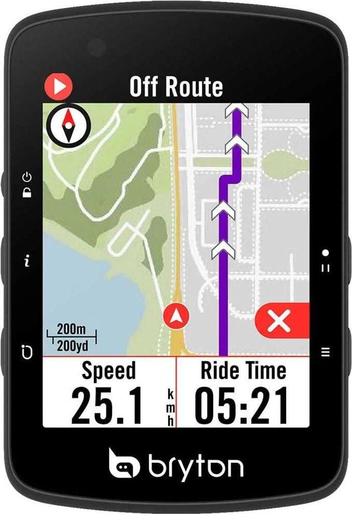 Bryton Rider 650 E Fahrradcomputer Durchsichtig  Produktbild 