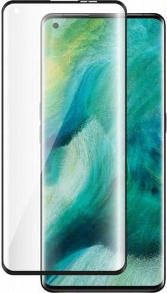 BigBen Connected, Bildschirmschutz aus Glas 3D kratzfest für Oppo Find X2 Pro, Transparent