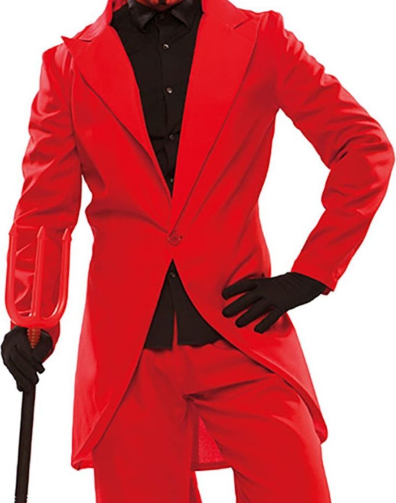 Roter Teufelsschwanz – Authentisches Karnevals- & Kostüm-Accessoire Für Teufels- Oder Halloween-Outfits