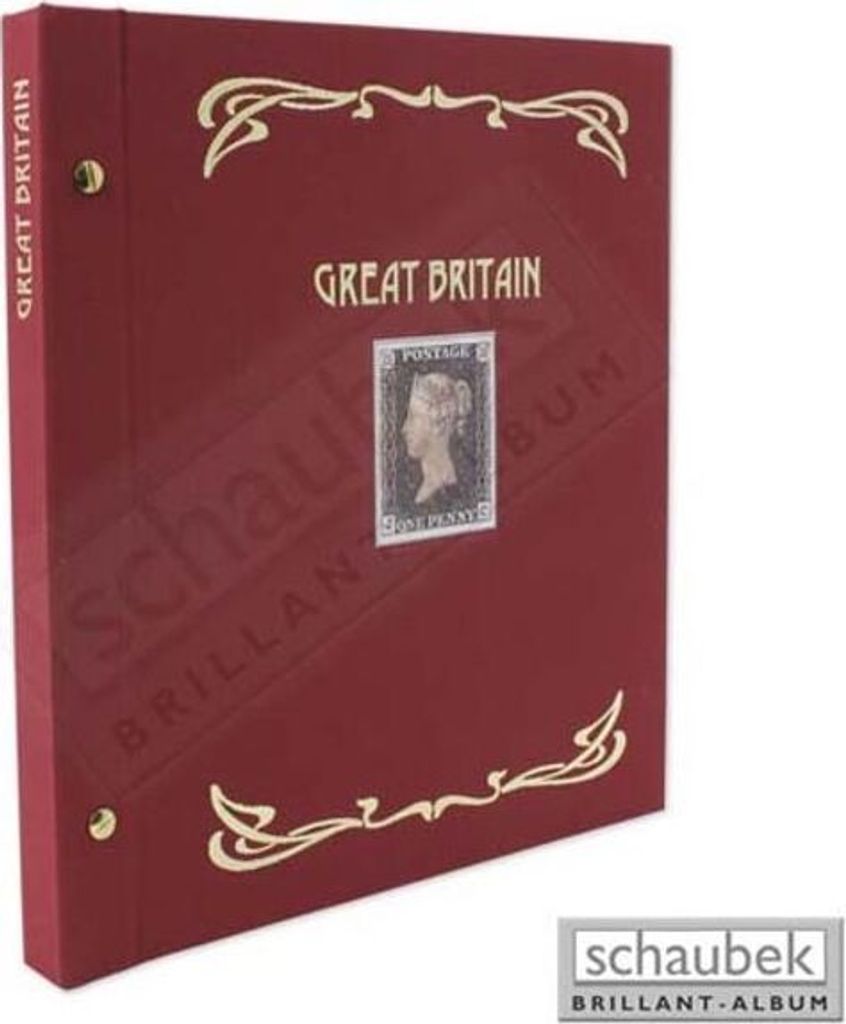 Schaubek A-DS808 reissue-Album Großbritannien