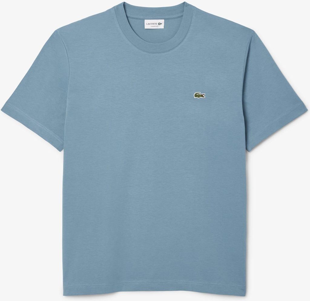 Lacoste - T-Shirt für Herren Baumwolle GT6534 (S) (Blau)