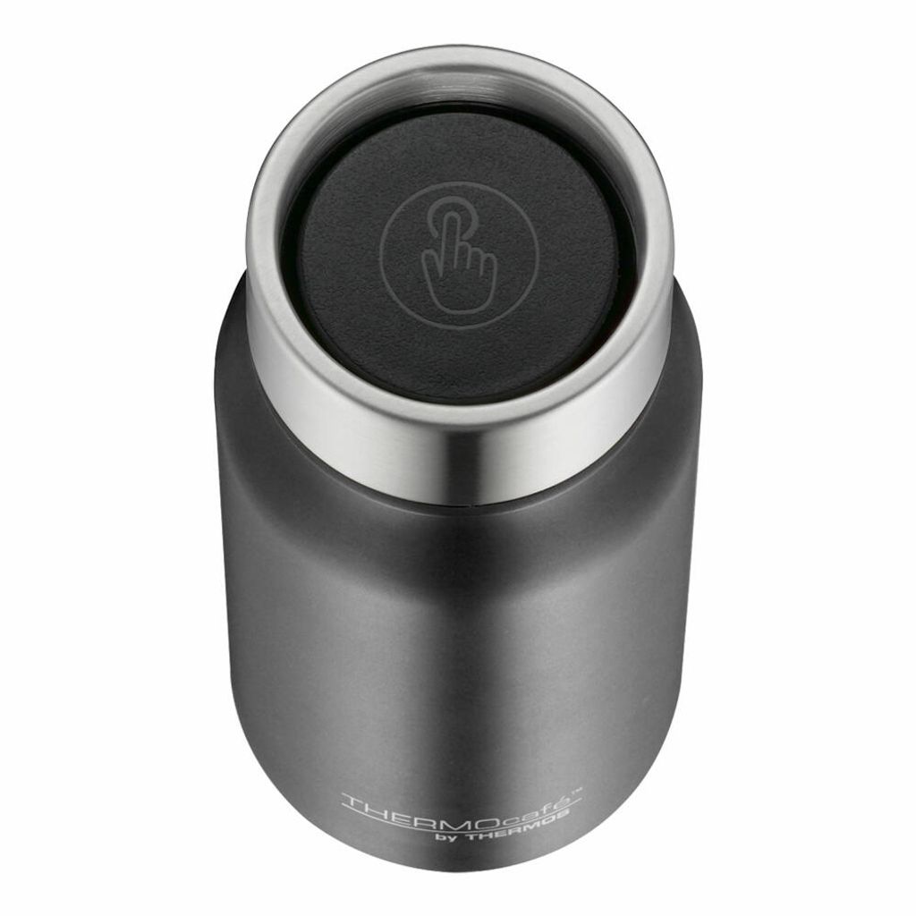 THERMOcafé by THERMOS TC Mug Bicchiere Isolante, Acciaio Inox, Foglia