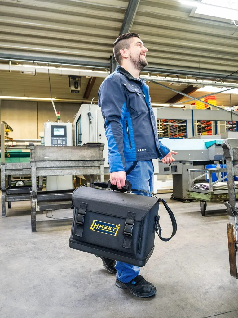 HAZET 191T-2L Sac à Outils Vide en Textile Résistant - Modèle Compact