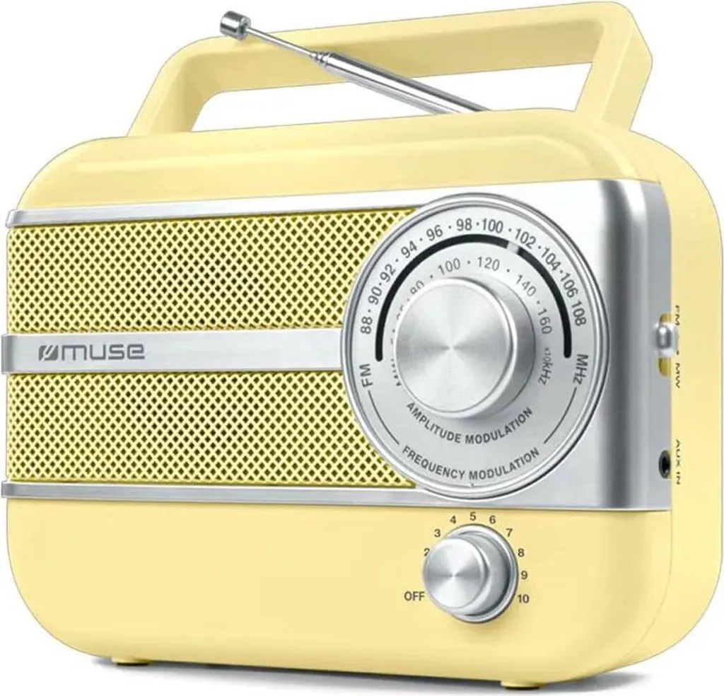 Radio vintage MUSE M-056SC : captez enfin vos stations FM sans friture