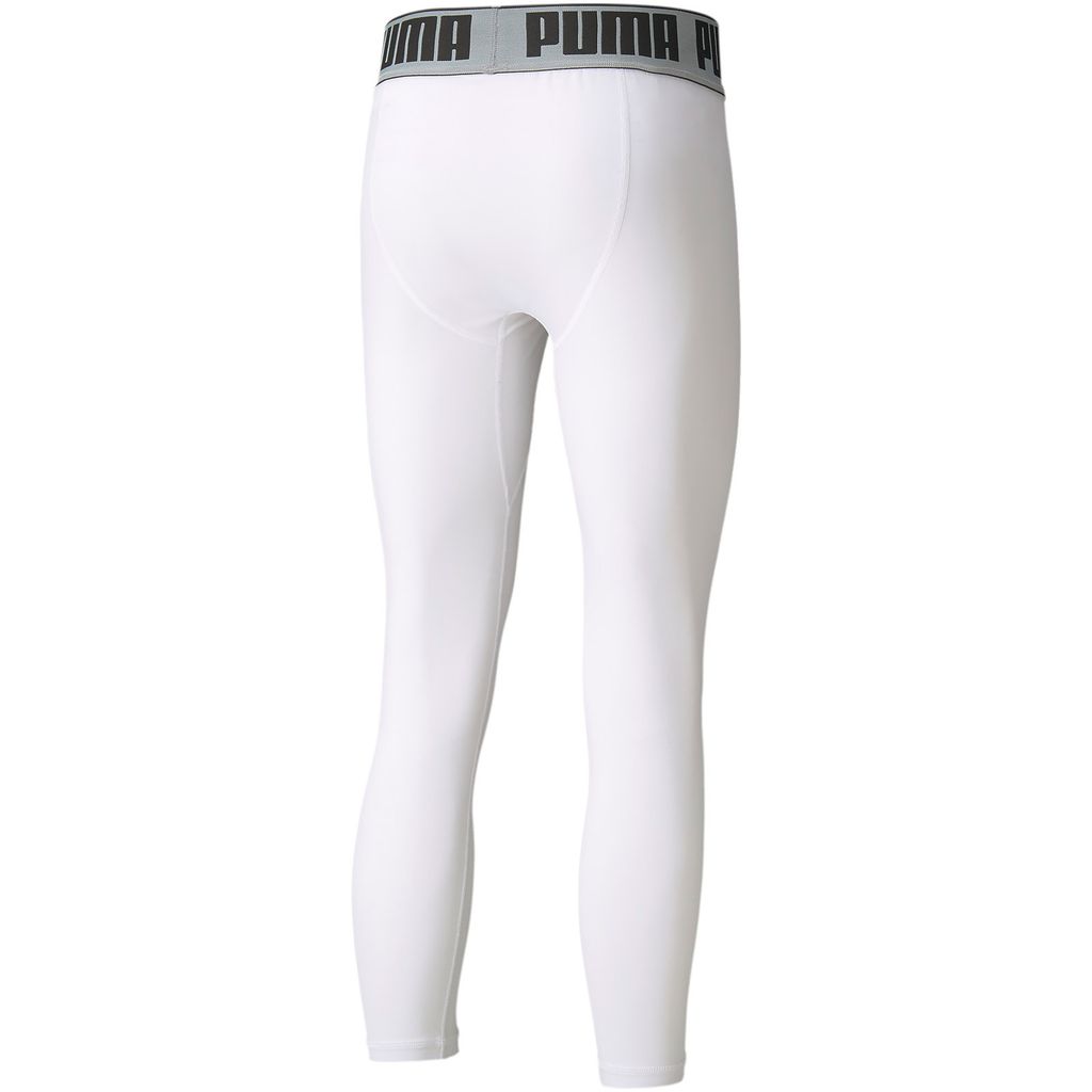 Puma Basketball Compression FL Hose Herren weiß Gr XXL