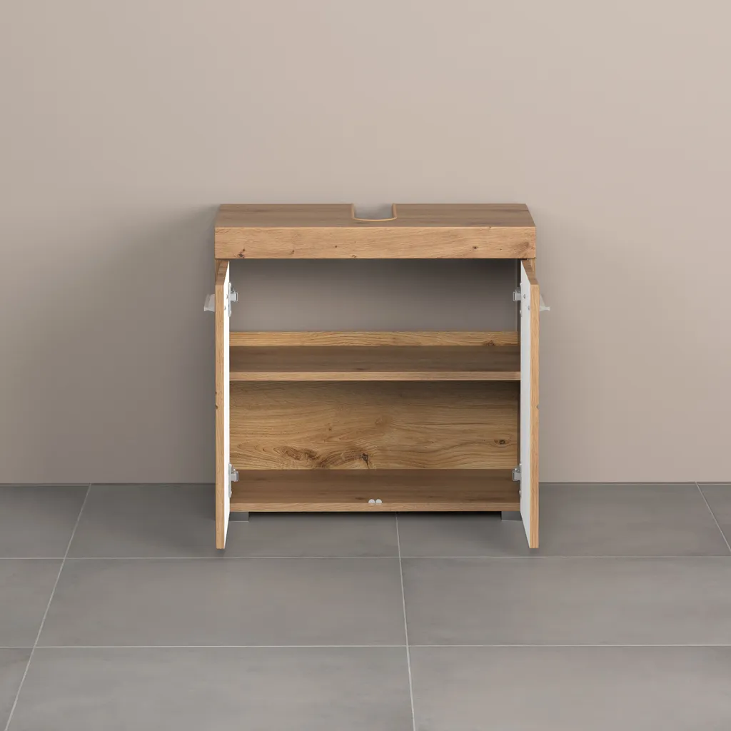 Mobile Bagno Rovere Nodoso Amanda Trendteam 60x56x34 cm Design - 6