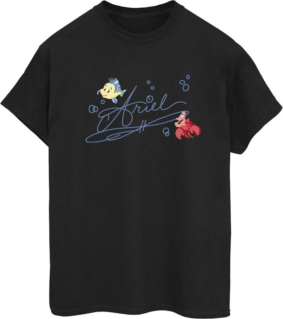 Disney - "The Little Mermaid" T-Shirt für Damen BI31128 (XL) (Schwarz)