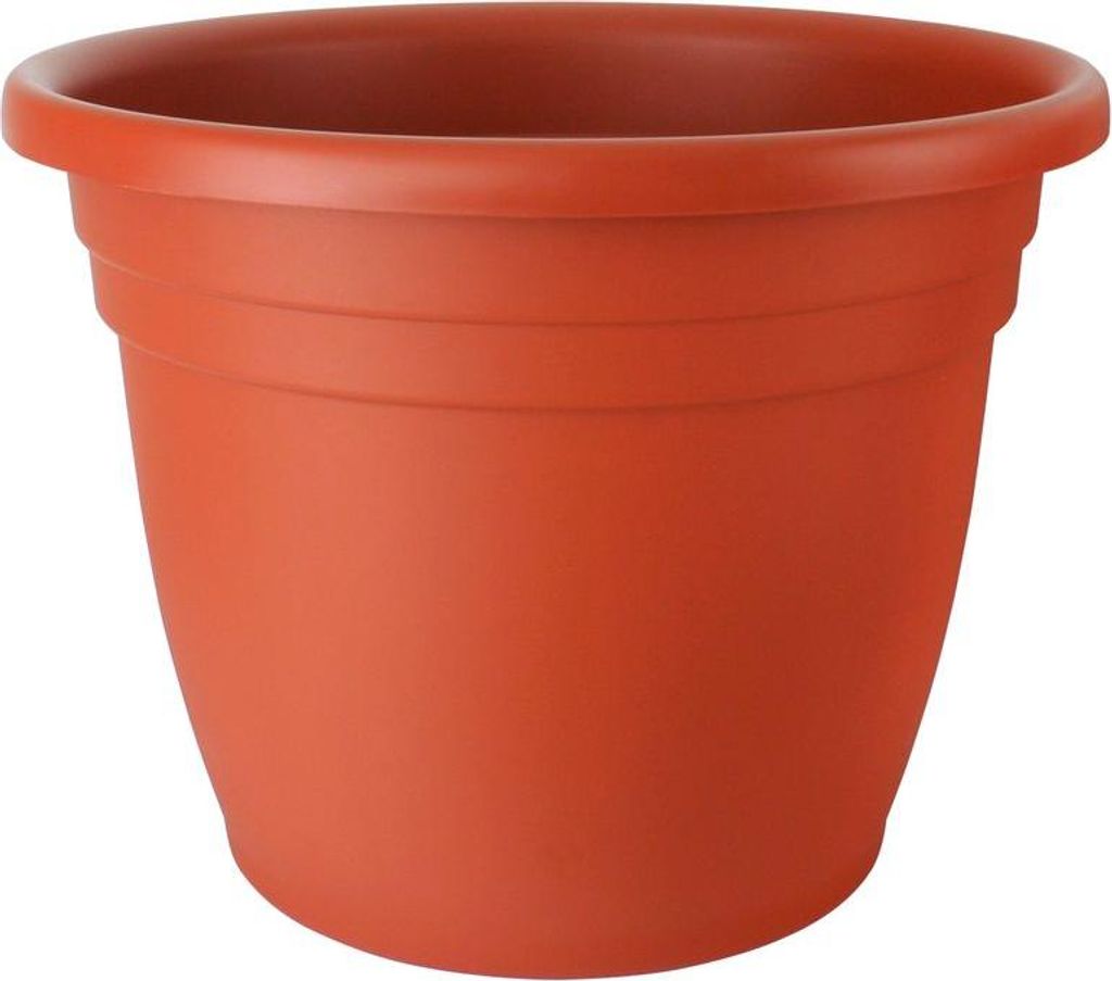 Blumentopf ICS THEA, 45x35 cm, Terracotta-Farbe, Kunststoff