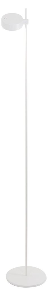 Zafferano Super O Lampada a led da terra Bianca Immagine del prodotto 