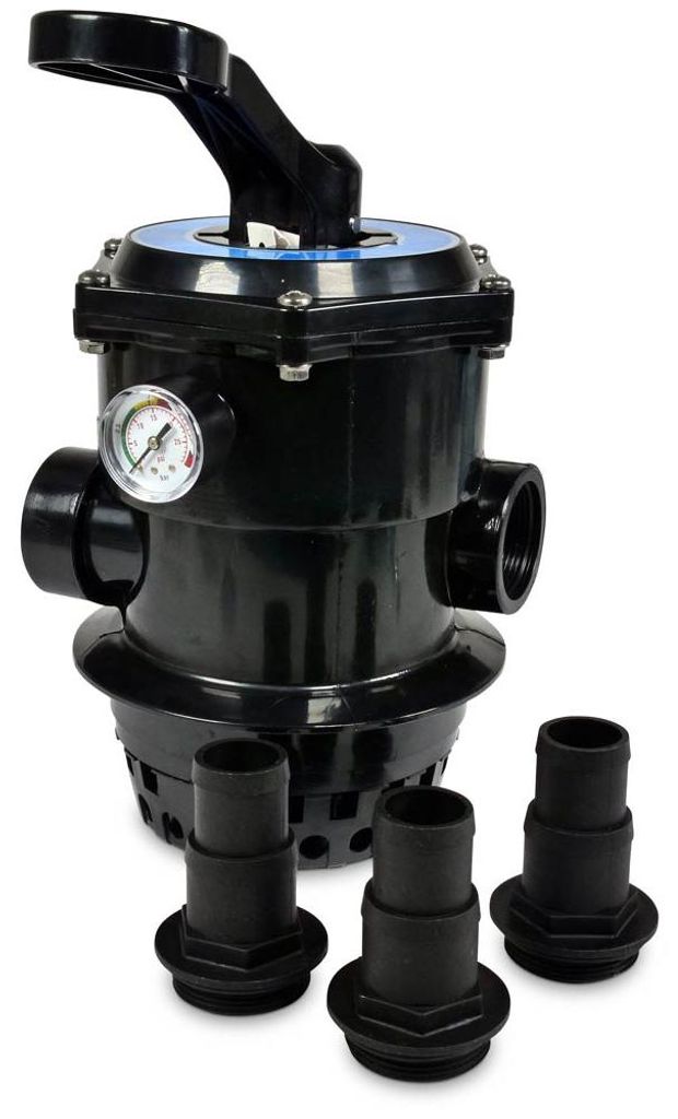 6-Wege Top-Mount-Ventil für 32/38mm Schlauch Produktbild 