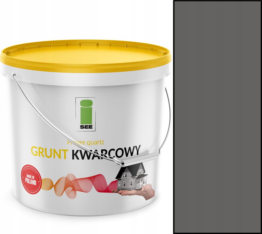 Dunkelgraue Mosaikputzgrundierung 15 kg