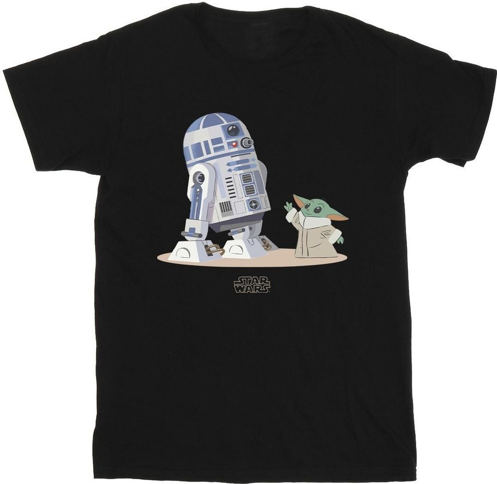 Star Wars - "The Mandalorian" T-Shirt für Herren BI47353 (XXL) (Schwarz)