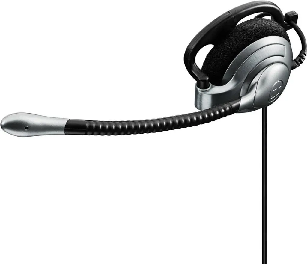 Casque de bureau EPOS SH 335 Mono argent et batterie externe portable - 4