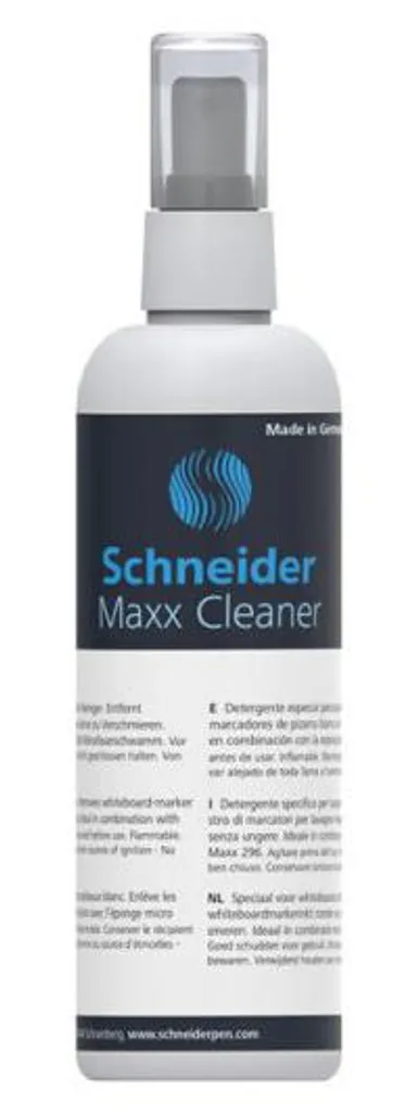 Nettoyant Schneider Maxx Cleaner 250ml Formule Active pour Tableaux