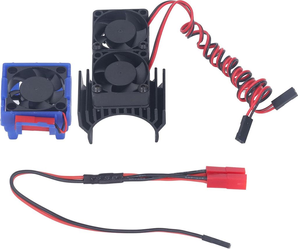 Szybkoobrotowy wentylator silnika z radiatorem DC 5V RC do Zdjęcie produktu 